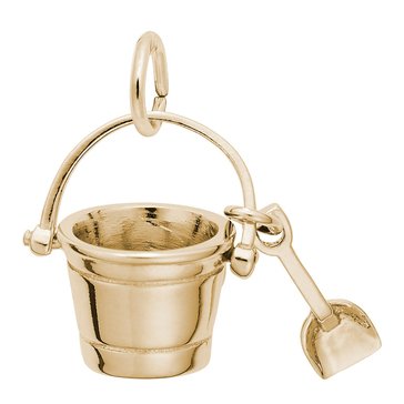 Rembrandt 14K Pail And Shovel Charm