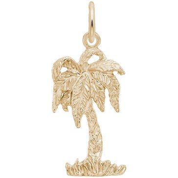 Rembrandt 14K Palm Tree Charm