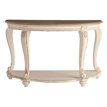 Signature Design by Ashley Realyn Sofa/Console Table