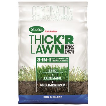 Scotts Turf Builder Thick'r Lawn Sun & Shade 12lbs