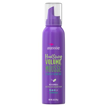 Aussie Headstrong Bamboo and Australian Kakadu Plum Volume Mousse 6oz