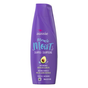 Aussie Miracle Moist Avocado and Australian Jojoba Oil Shampoo 12.1oz