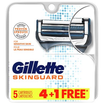 Gillette SkinGuard Men's Blades 4-Count