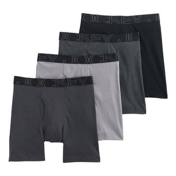 Jockey Men's Blend 4-pack Midway Briefs