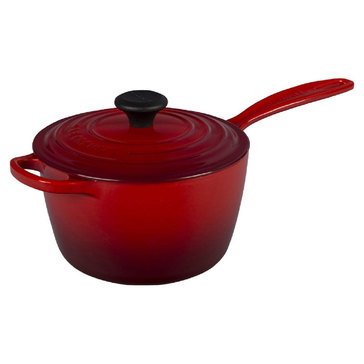 Le Creuset 2.25-Quart Signature Saucepan, Cerise