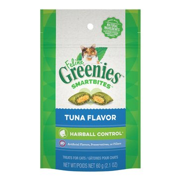 Greenies Smartbites Hairball Tuna Adult Cat Treat