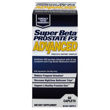 New Vitality Super Beta Prostate Advanced Caplets, 60-Count