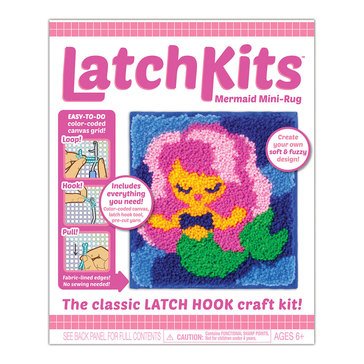 LatchKits DIY Mermaid Mini Rug Kit
