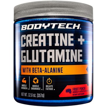 BodyTech Creatine Plus Glutamine Powder With Beta-Alanine