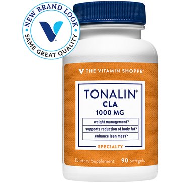 The Vitamin Shoppe Tonalin CLA 1000mg Softgels, 90-count 