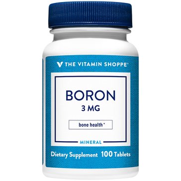 Vitamin Shoppe, Boron, 100 Tabs