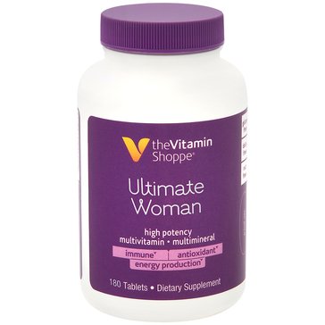 The Vitamin Shoppe Ultimate Women's Immune Multi-Vitamin & Multi-Mineral , 180-count