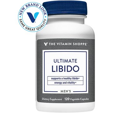 The Vitamin Shoppe Ultimate Libido Vegetarian Capsules, 120-count