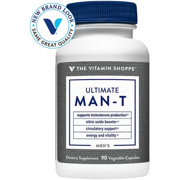 The Vitamin Shoppe Ultimate Testosterone Vegetarian Capsules, 90-count