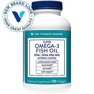 The Vitamin Shoppe Super Omega 3 Fish Oil 1290mg Softgels