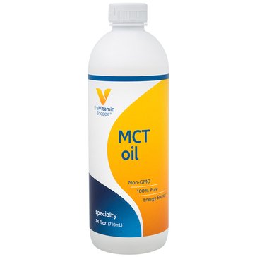 The Vitamin Shoppe 100% Pure Non-GMO MCT Oil, 24 fl oz 