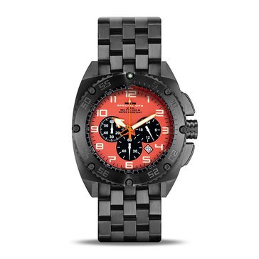 MTM Special Ops Patriot Black Titanium/Orange Black Titanium Chronograph Watch