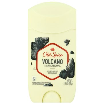 Old Spice Invisible Solid Anti-Perspirant Deodorant Volcano Charcoal, 2.6oz