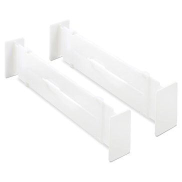 Whitmor Adjustable Drawer Dividers, Set Of 2