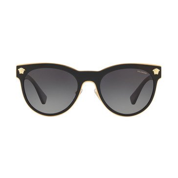 Versace Women's Phantos Black Sunglasses