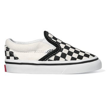 Vans Boys' Checkerboard Classic Slip-On Sneaker (Infant/Toddler)