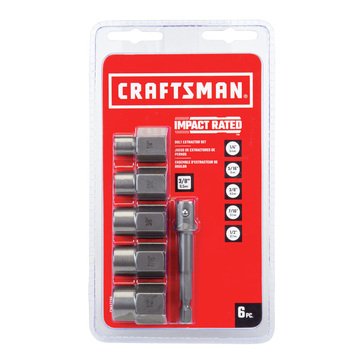 Craftsman Impact Ready 6-Piece Bolt Extractor Set