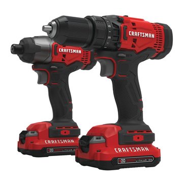 Craftsman V20 Max Cordless 2 Tool Combo Kit