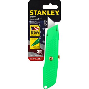 Stanley High Visibility Retractable Blade Utility Knife
