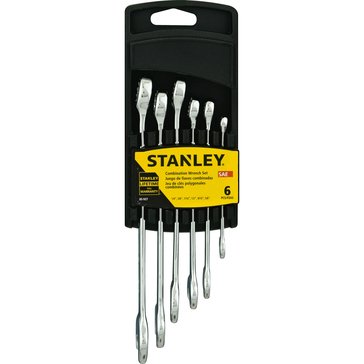 Stanley 6-Piece Combination Wrench Set Sae