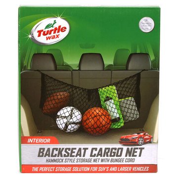 Turtle Wax Backseat Cargo Net Organizer