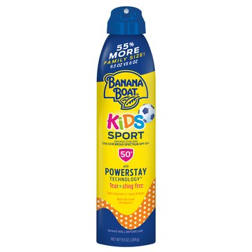 Banana Boat Kids Sport C-Spray SPF 50, 9.5oz