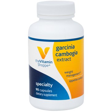 The Vitamin Shoppe Garcinia Cambogia Extract Capsules, 90-count