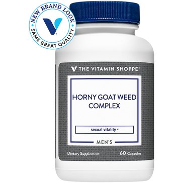 The Vitamin Shoppe Horny Goat Weed Complex Capsules, 60-count