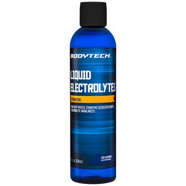 BodyTech Liquid Electrolytes Unflavored Hydration, 8 fl oz