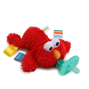 Sesame Street Cozy Coo Soothing Pacifier, Elmo