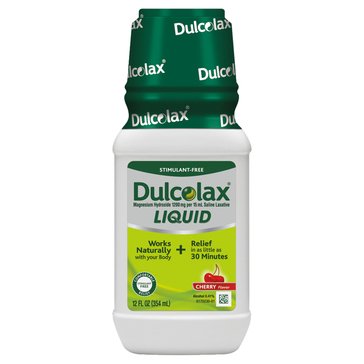 Dulcolax Liquid Laxative Cherry 12Oz