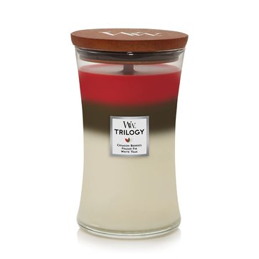 Woodwick Winter Garland Large Trilogy Candle