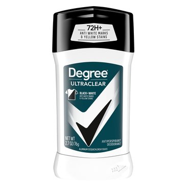 Degree Antiperspirant Invisible Solid Black And White