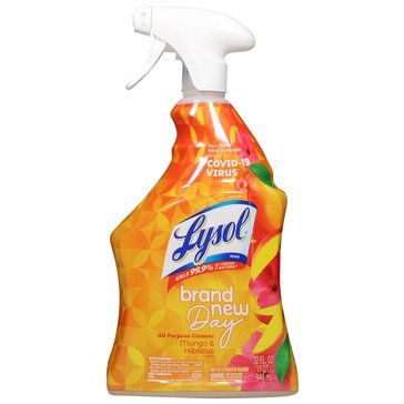 Lysol Brand New Day All Purpose Cleaner, Mango Hibiscus, 32oz