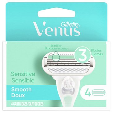 Gillette Venus Smooth Sensitive Disposable Razors 4-Count