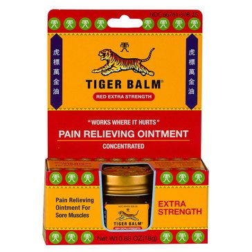 Tiger Balm Extra Strength Pain Relief Ointment, .63oz