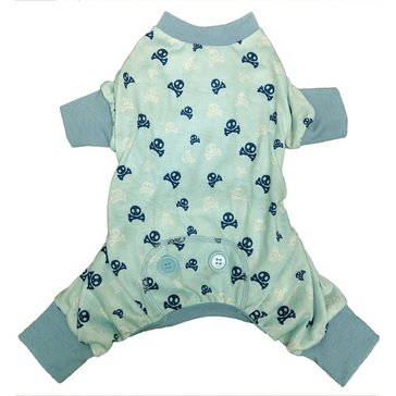 Ethical Pet Skull N Cross Bone Blue Large Dog Pjs