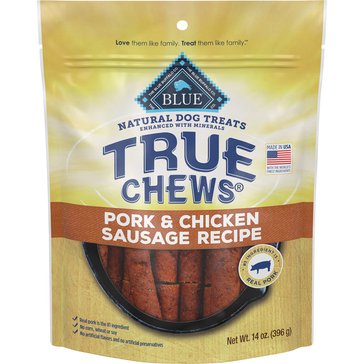 True Chews Pork And Chicken Sausage Recipe Dog Food