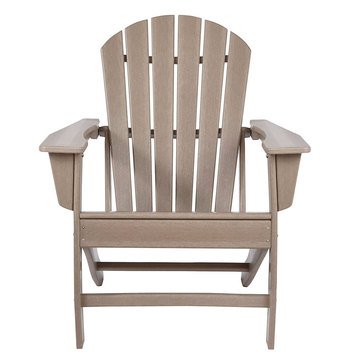 Signature Design by Ashley Adirondack Chair Grayish Brown Sundown Treasure