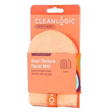 CLEANLOGIC Dual Texture Make up Remover Mitt