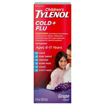 DCHLDRN TYLENOL PLS CLD MS 4OZ