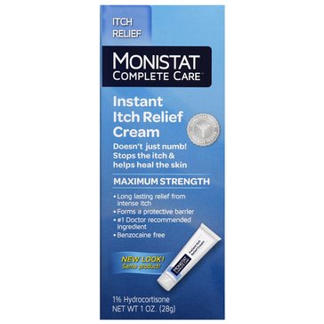 Monistat Complete Care Itch Relif Cream, 1oz