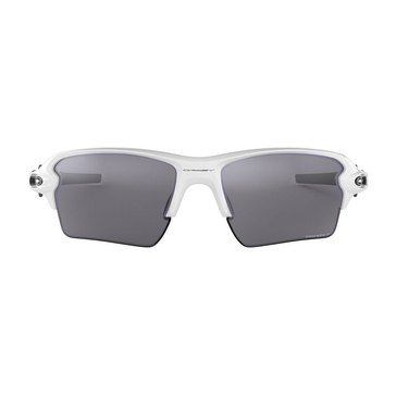 Oakley Men's Flak 2.0 XL Polarized White Sunglasses