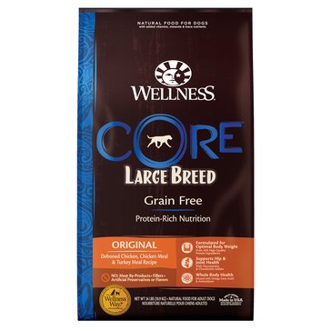 Wellness Core Large Breed Dog Food, 24 lbs