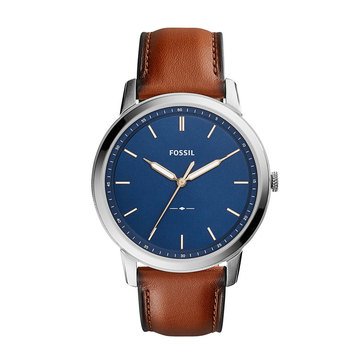 Fossil Men's The Minimalist Slim Three-Hand Leather Watch 